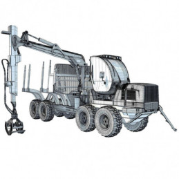 Фильтры для ТО форвардера Komatsu 860.4 8WD