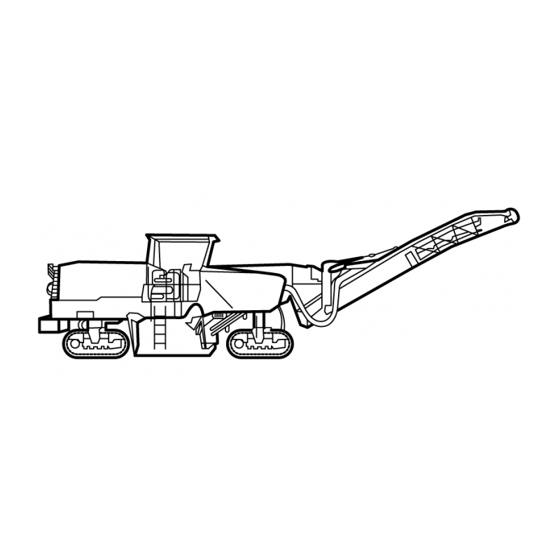 Фильтры для ТО дорожной фрезы Komatsu CS320-2